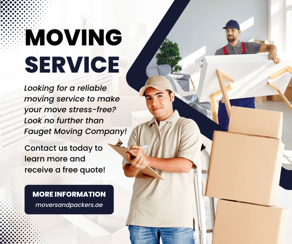 Furniture Movers And Packers in Dubai